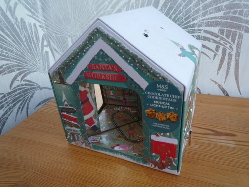 Santa workshop light up - santa's,